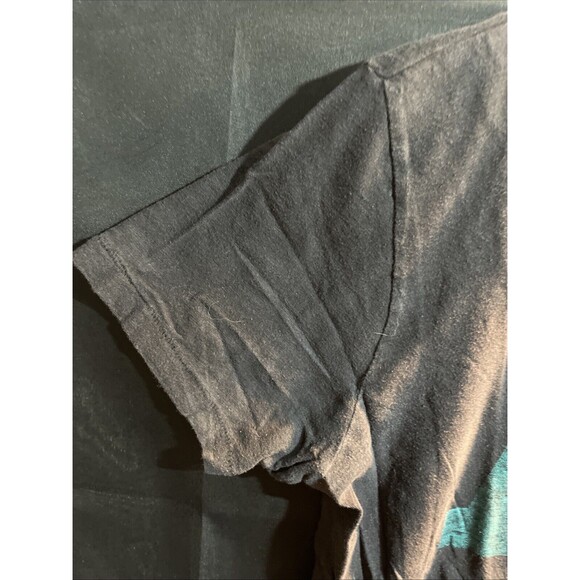 Aeropostale Mens Graphic T-shirt Medium Black Short Sleeve Crew Neck - Picture 4 of 11